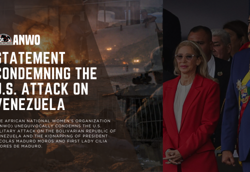 two people on the right side of frame and explosion on the left side of frame